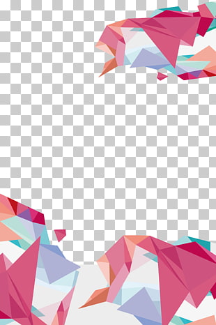 Geometry, Geometric background, multicolored art PNG clipart