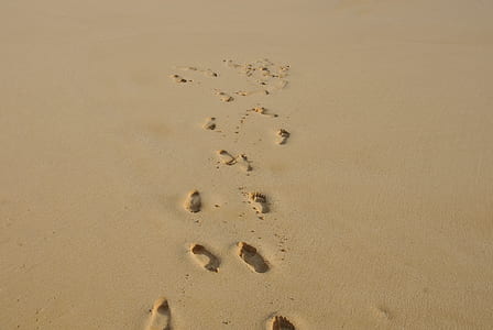 footprints in the sand thumbnail