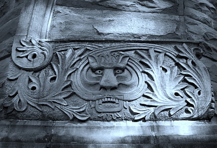 gray scale photo of wall art thumbnail