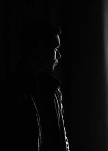 Grayscale Photo of Man thumbnail