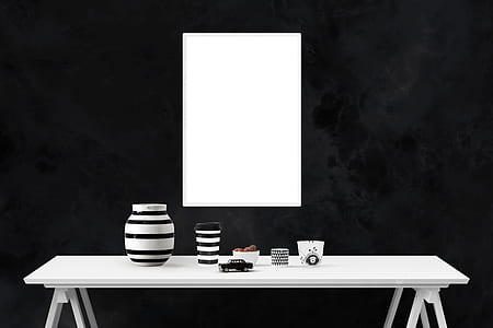 white wooden console table thumbnail