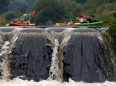 people riding on kayak in river thumbnail