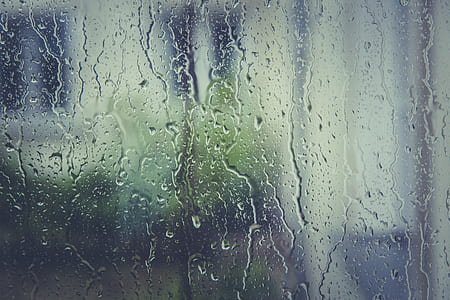 water droplets on clear glass thumbnail