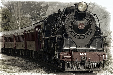 black train illustration thumbnail