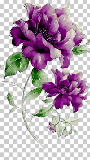 Flower Purple Floral design, Purple flowers, purple peonies PNG clipart