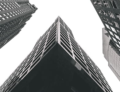 worms eye view of concrete building thumbnail