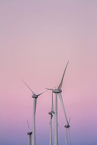 time lapse photography of windmills thumbnail