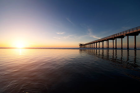 brown wooden dock on calm body of water during daytime thumbnail