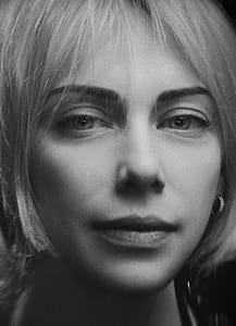 Grayscale Photo of Woman's Face thumbnail