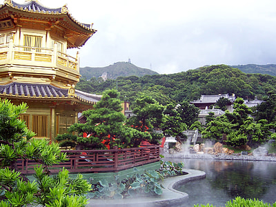 gold temple near lake thumbnail