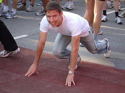 man in white t-shirt at daytime thumbnail