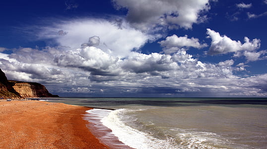 brown sand and water thumbnail