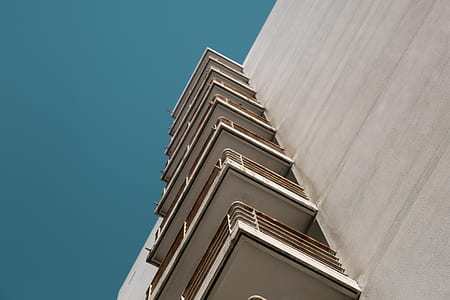 worm's-eye view photography of building thumbnail