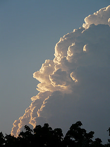 low angle photography of clouds thumbnail