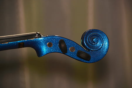 blue metal scrolled handheld tool thumbnail