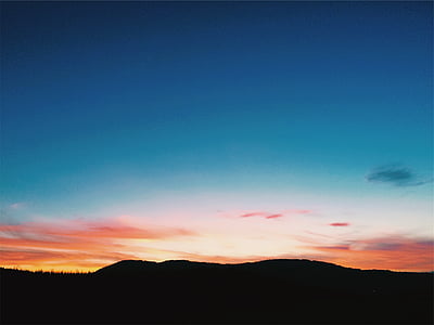 silhouette of mountain thumbnail