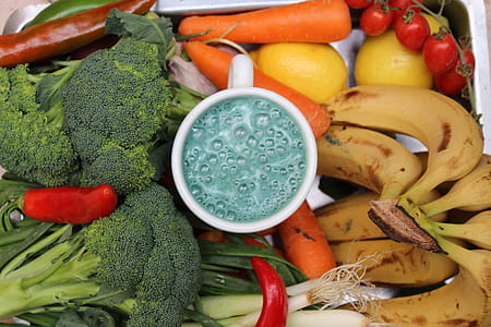 vegetable and fruits with shake thumbnail