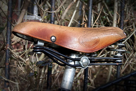 brown bike seat thumbnail