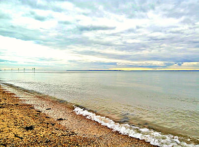 Time-lapse Photography of Seashore thumbnail
