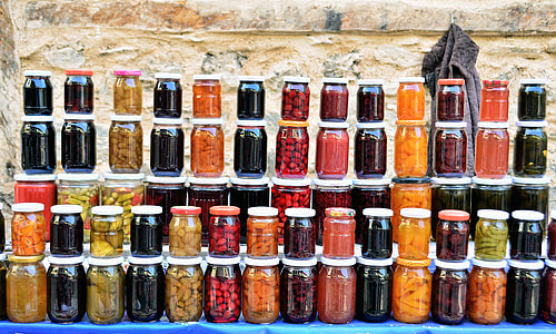clear glass jar arrangement thumbnail