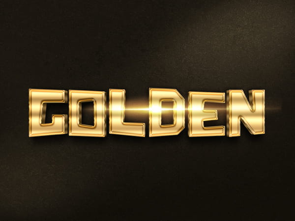 033d gold text effect 1 preview psd file