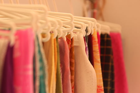 shallow focus photo of assorted textiles thumbnail