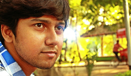 close-up photography of a man's face thumbnail