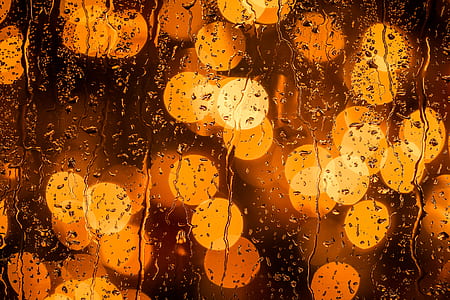bokeh lights and water drops thumbnail