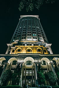 sky, lights, skyline, building thumbnail