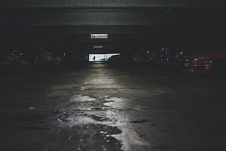 car parked on building's ground floor thumbnail
