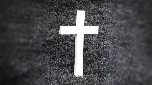 black-and-white, grass, cross, symbol thumbnail