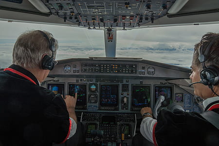 two pilots driving plane thumbnail