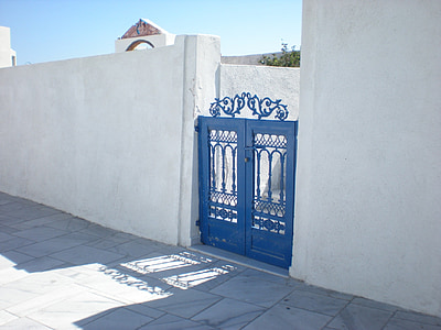 blue steel gate during daytime thumbnail