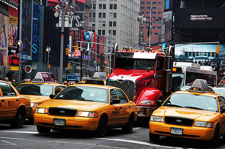 New York Times Square, Yellow Cabs thumbnail