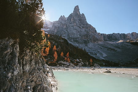 lake near mountains thumbnail