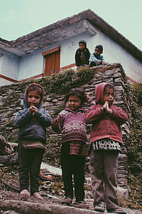 wall, building, child, grass thumbnail