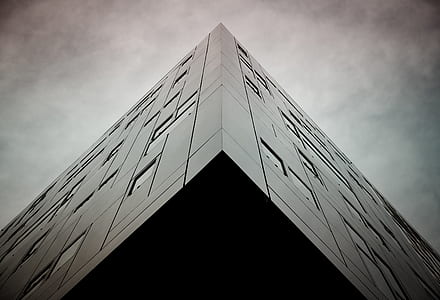 low angle of concrete building thumbnail