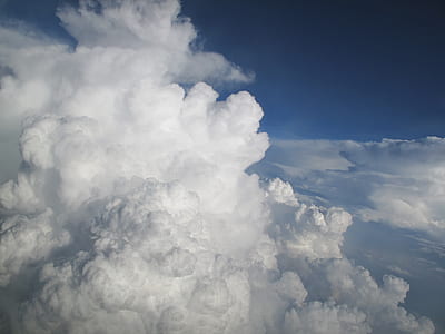 white clouds during daytime thumbnail
