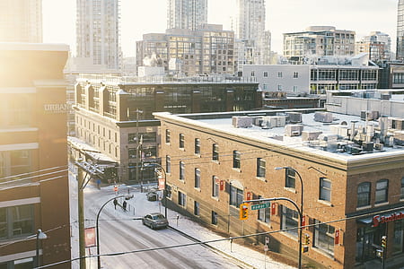 brown concrete buildings at daytime thumbnail