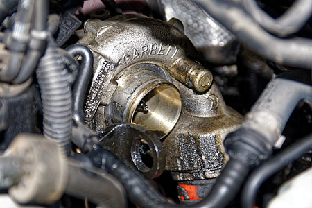 silver Garett turbocharger thumbnail