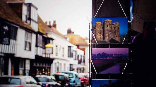 Gray Landmark Post Card thumbnail