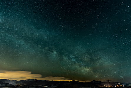 low light photography of starry sky thumbnail