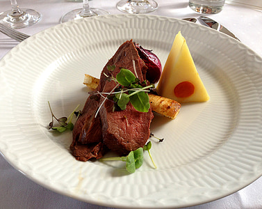 cooked food on white ceramic plate thumbnail