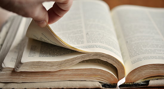 person holding open book thumbnail