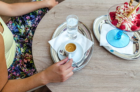 Woman Sitting Near Table thumbnail