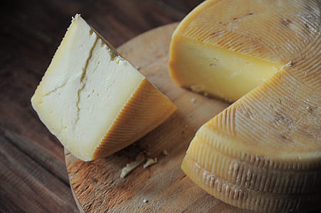 sliced cheese on brown surface thumbnail