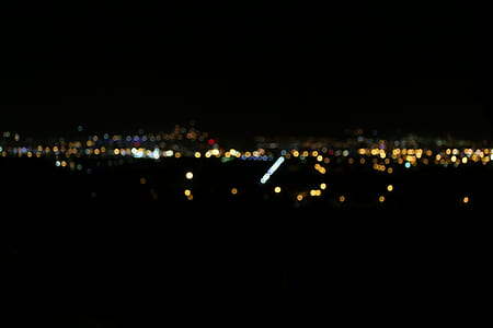 night, city, light, bokeh thumbnail