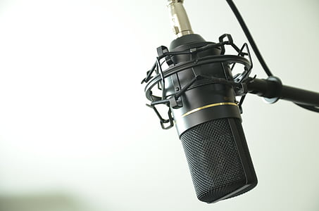 black microphone thumbnail