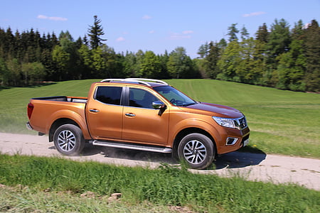 brown crew cab pickup truck during daytime thumbnail