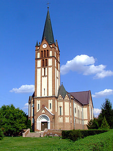 Sacred Heart church in Baja, Hungary thumbnail